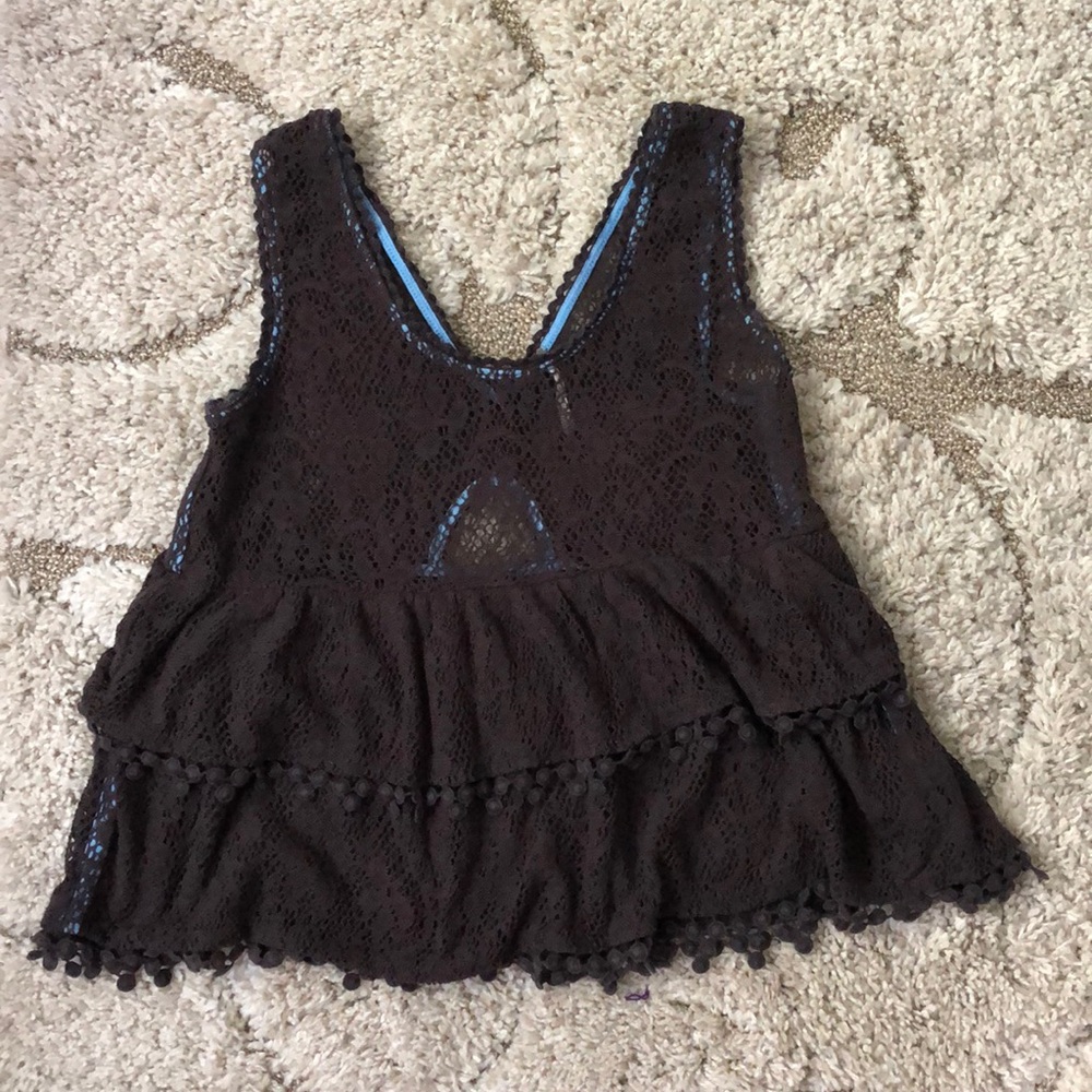 Free People Lace Tank